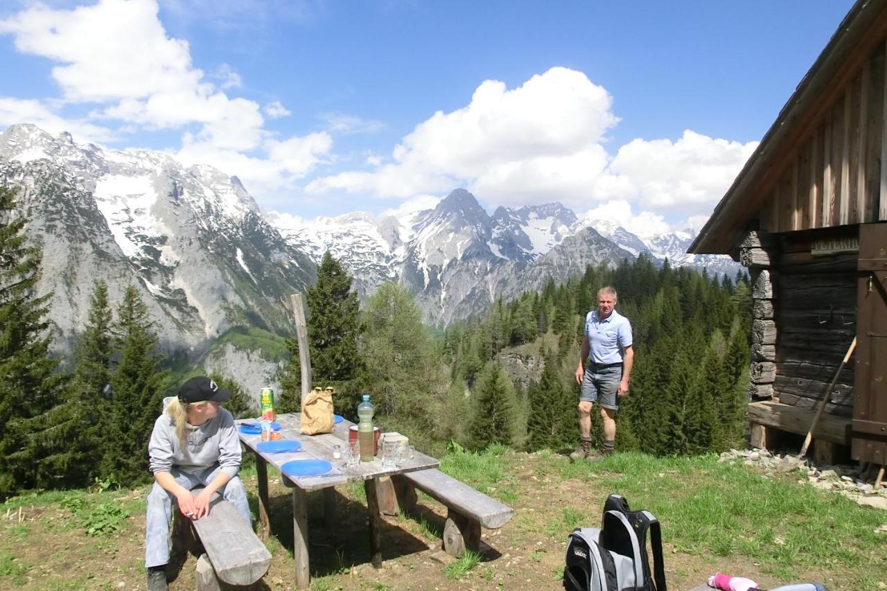 Hotel Garni Landhaus Buertlmair Hinterstoder Esterno foto