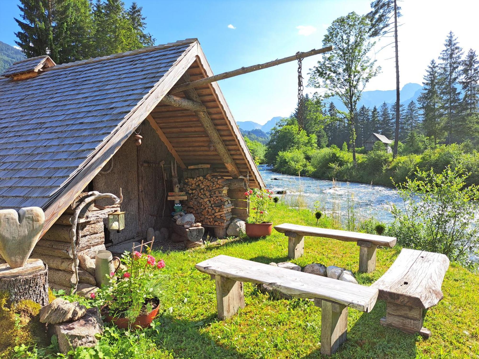 Hotel Garni Landhaus Buertlmair Hinterstoder Esterno foto